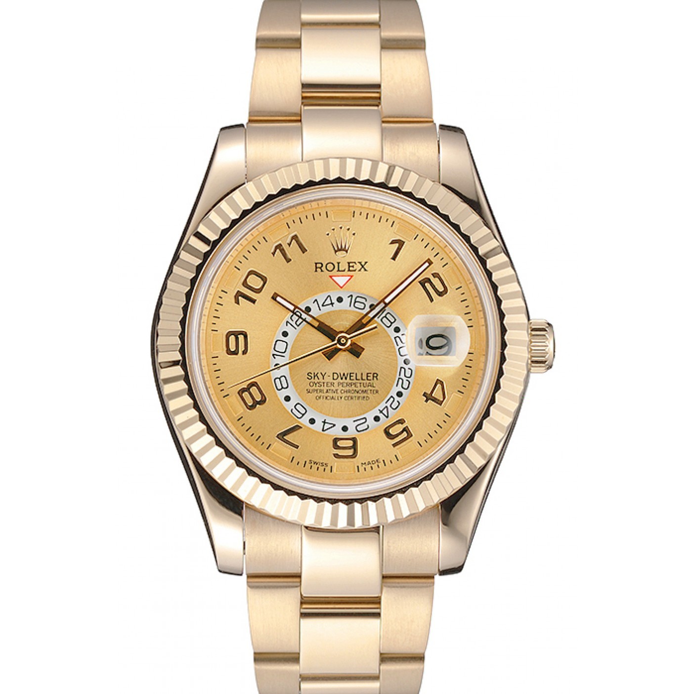 Rolex Sky Dweller Oyster Perpetual Special Edition 2012 Yellow Gold 80243